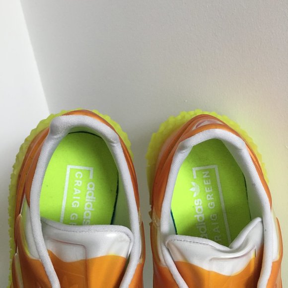 Adidas x Craig Green yellow orange insulated designer sneakers shoes - Picture 8 of 14
